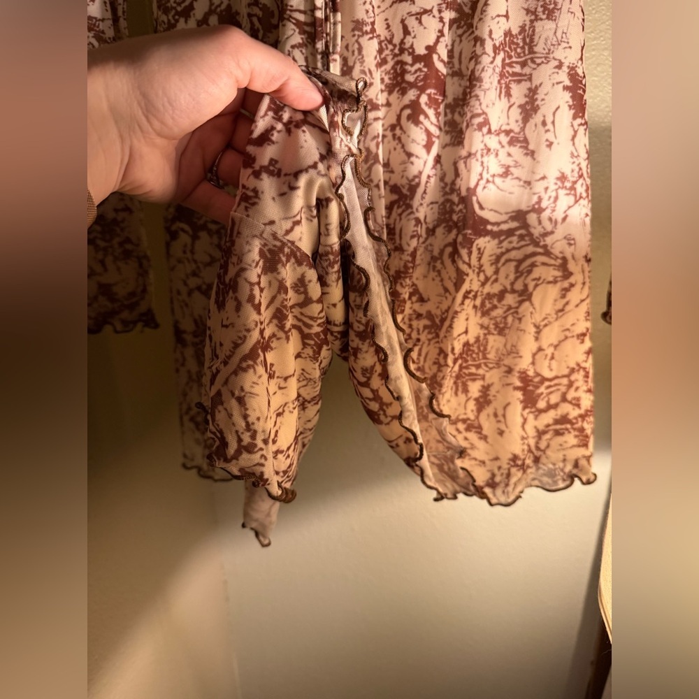 NWT Magnolia Boutique Floral Romper M - Picture 3 of 10